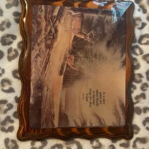 Rustic Brown Deer Wall Art